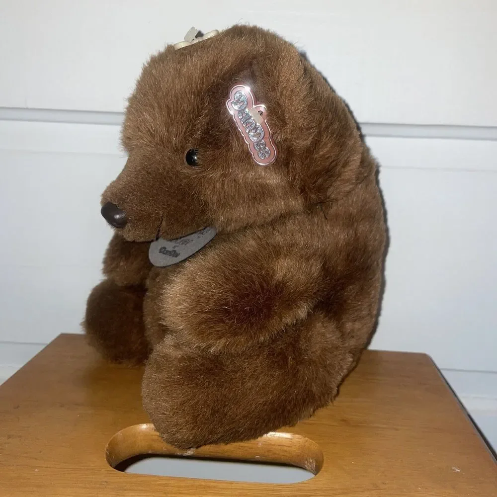 Dandee Special Touch‎ Brown Bear With Tags Vintage